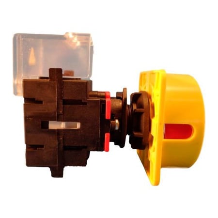 Springer Controls Co Disconnect Switch, Nonfusible, 3PST-NO, Indoor, Rotary Handle, Plastic ML1-025-CR3